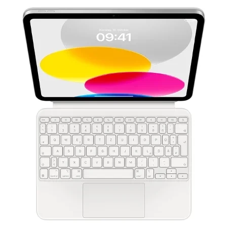 Apple Magic Keyboard Folio Case for iPad 10.9" 10th Generation (German layout) - white