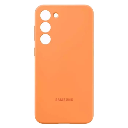 Samsung Galaxy S23 Plus Silicone Phone Case - orange