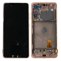 Samsung Galaxy S20 FE wyświetlacz LCD - pomarańczowy (Cloud Orange)