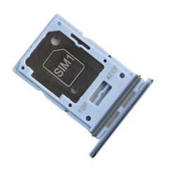 Szufladka karty SIM i karty pamięci micro-SD do Samsung Galaxy A53 5G - niebieska (Awesome Blue)