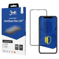 Szkło hartowane na cały ekran do Apple iPhone X 3MK Hard Glass Max Lite