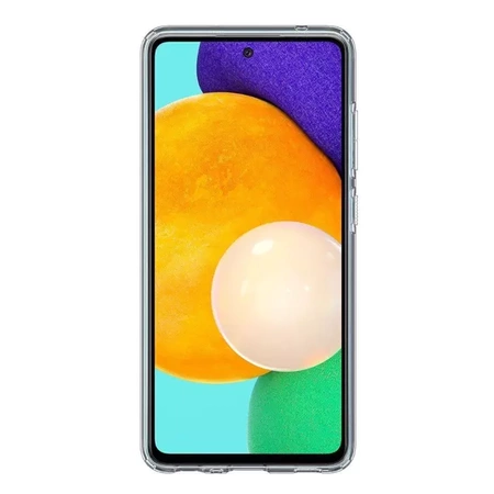 Silikonowe etui Spigen Crystal Flex do Samsung Galaxy A72 - transparentne
