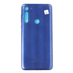 Motorola Moto G8 battery flap - blue