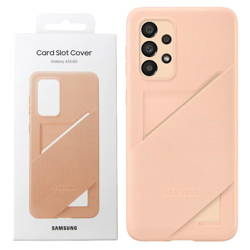 Samsung Galaxy A33 5G etui Card Slot Cover EF-OA336TPEGWW - brzoskwiniowe (Peach)