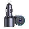 Ugreen EC703 3-Port Fast Car Charger 75W - black