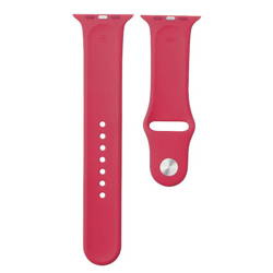 Apple Watch 1/ 2/ 3/ 4/ 5/ 6/ 7 Series 42/ 44/ 45 mm Silicone Sport strap M/L MTPU2ZM/A - raspberry (Hibiscus)