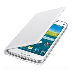 Samsung Galaxy S5 mini Flip Cover phone case - white