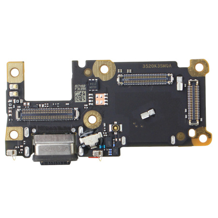 Board with USB-C charging connector, SIM card reader and microphone for Xiaomi Mi 11T 