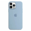 Silikonowe etui Apple iPhone 13 Pro Max Silicone Case MagSafe - niebieskie (Blue Fog)