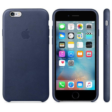 Apple iPhone 6/ 6s Leather Case MKXU2FE/A - Navy Blue (Midnight Blue)