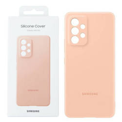 Samsung Galaxy A53 5G Silicone Cover phone case - peach