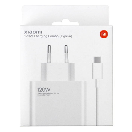 Xiaomi USB-A mains charger + USB-C cable - 120W