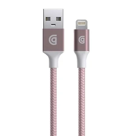 Griffin braided Lightning cable 1 m - pink (Rose Gold)