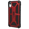 Etui do Apple iPhone XR UAG Monarch Carbon - czarno-czerwone (Crimson)