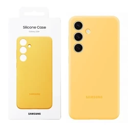 Samsung Galaxy S24 Plus Silicone Phone Case - Yellow (Yellow)