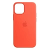 Apple iPhone 12 mini Silicone Case MagSafe - Orange (Electric Orange)