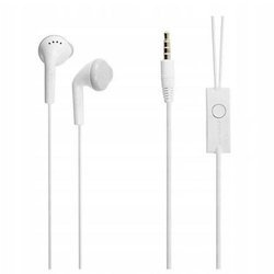 Samsung headphones with remote control and microphone EHS61ASFWE - white