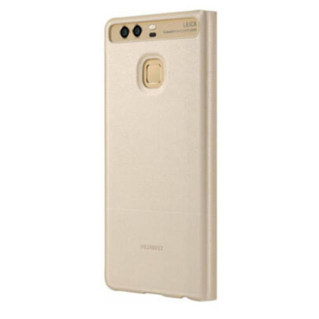 Huawei P9 S View Cover case - gold