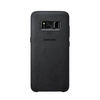 Samsung Galaxy S8 Plus Alcantara phone case - dark gray