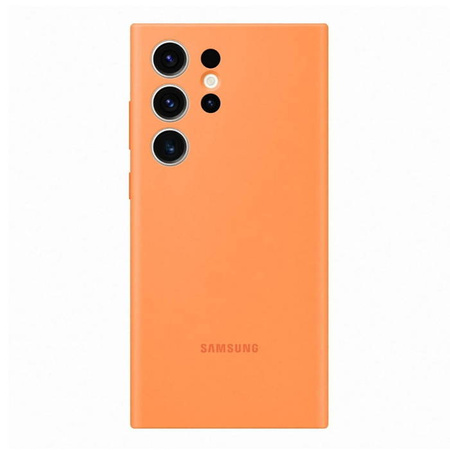 Samsung Galaxy S23 Ultra Silicone Phone Case - orange