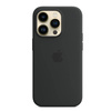 Apple iPhone 14 Pro silicone case MagSafe MPTE3ZM/A - black (Midnight)