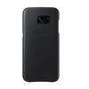 Samsung Galaxy S7 edge Leather Cover phone case - black [OUTLET]