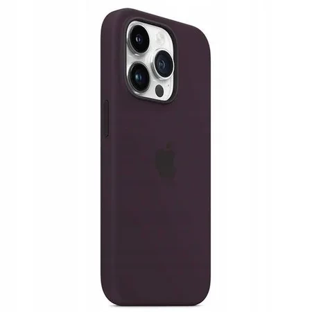 Apple iPhone 14 Pro Max Silicone Case MagSafe - Dark Purple (Elderberry)