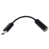 Sony headphone adapter from USB-C to 3.5 mm EC260 - black