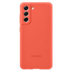 Etui na telefon Samsung Galaxy S21 FE 5G Silicone Cover - koralowe