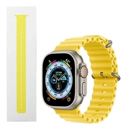 Apple Watch 42/ 44/ 45/ 49 Ultra Ocean Band Extension - Yellow (Yellow)