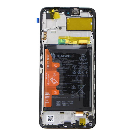 Huawei P Smart 2021 LCD display with battery - black