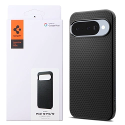 Spigen Liquid Air Silicone Case for Google Pixel 10/ 10 Pro - Black (Matte Black)