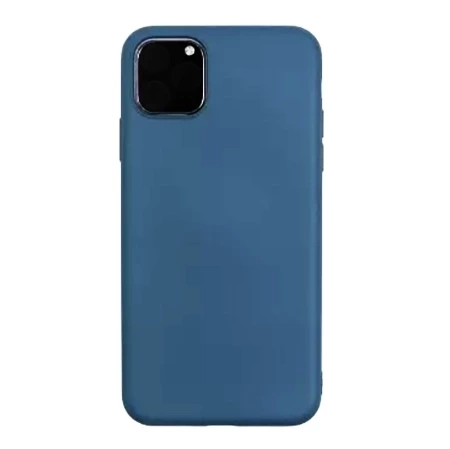 Silicone case for Apple iPhone 11 Pro Max Just Must Candy - blue (Midnight Blue)