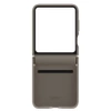 Etui na telefon Samsung Galaxy Z Flip5 Flap Eco-Leather Case - brązowe