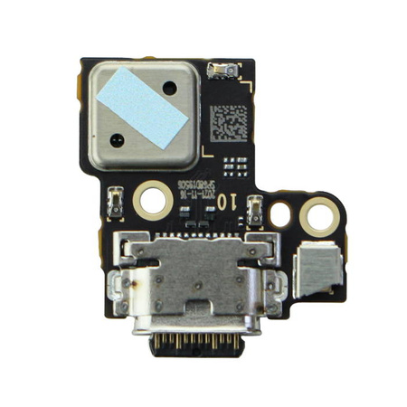 Motorola Moto G200 board with USB-C charging connector and microphone