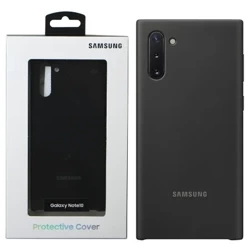 Samsung Galaxy Note 10 Silicone Cover phone case - black