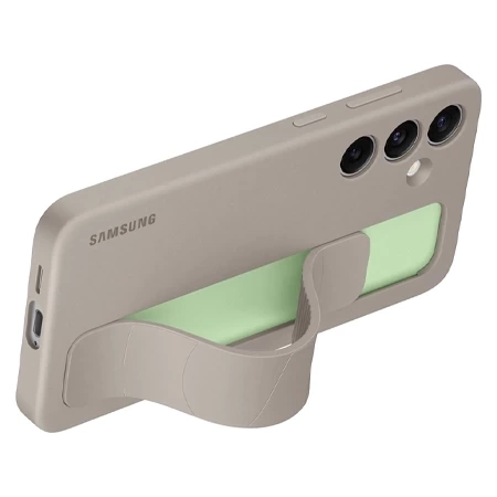 Samsung Galaxy S24 Plus Standing Grip Phone Case - Beige (Taupe)