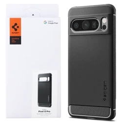 Spigen Rugged Armor Case for Google Pixel 8 Pro - Black (Matte Black)