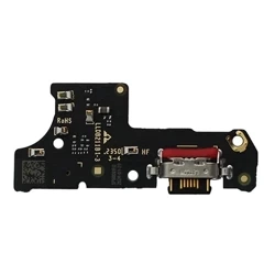 Board with USB-C charging connector and microphone for Motorola Moto G14