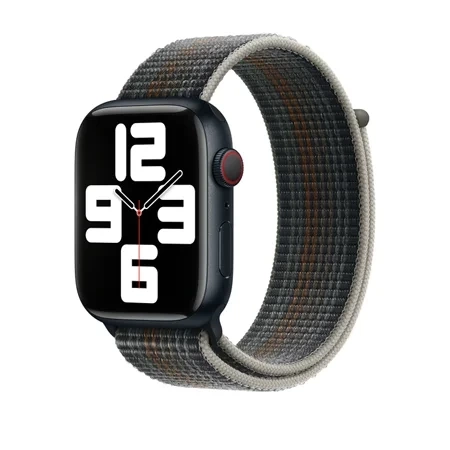 Strap for Apple Watch 42/ 44/ 45/ 49 Ultra/ Ultra 2 Sport Loop - Black (Midnight)