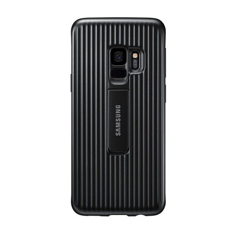 Samsung Galaxy S9 Protective Standing Cover phone case - black