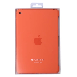 Apple iPad mini 4 Silicone Case MKLL2ZM/A - White (White)