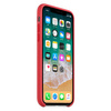 Silikonowe etui Apple iPhone XS Silicone Case - malinowy róż (Raspberry) [OUTLET]