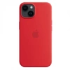 Apple iPhone 14 Silicone Case MagSafe - Red (Red)