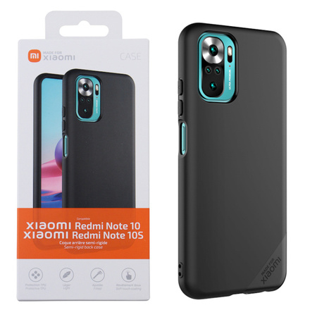 Xiaomi Redmi Note 10/ Note 10S silicone case Modelabs - black