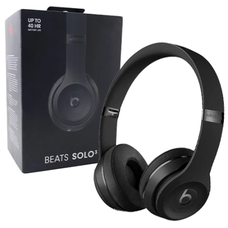 Słuchawki nauszne Apple Beats Solo3 Wireless - czarne