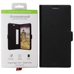 Leather case for Samsung Galaxy S22 Ultra dbramante1928 Copenhagen Slim phone - black