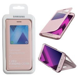 Samsung Galaxy A5 2017 S View Standing Cover case EF-CA520PPEGWW - pink