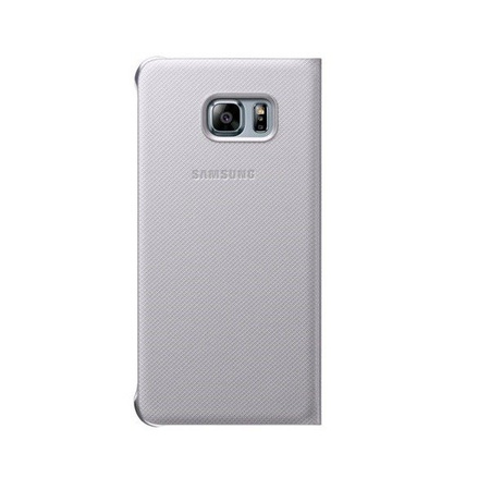 Samsung Galaxy S6 edge+ S View Cover phone case - silver