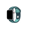 Apple Watch 1/ 2/ 3/ 4/ 5/ 6/ 7 Series 38/ 40/ 41mm Nike Sport Band MXQX2AM/A - Turquoise/Green (Midnight Turquoise/Aurora Green)